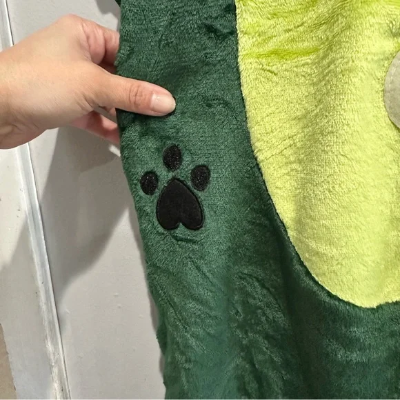 Green Dinosaur Onesie Costume Cosplay Cozy Size Medium - Picture 4 of 14